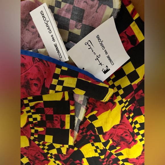 COMME des GARÇONS collaboration with Andy Warhol vintage Fabric NWT - Picture 7 of 8